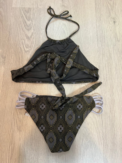 OTRAS.Bikini estampado. T XS