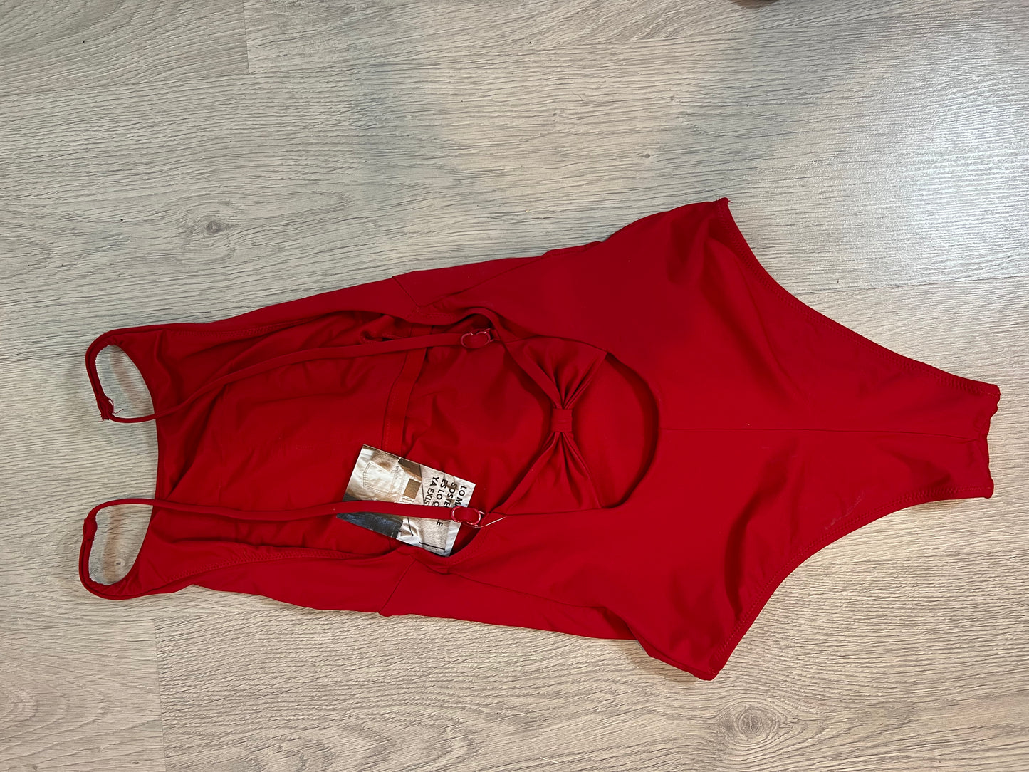 OTRAS.Bañador rojo. talla S