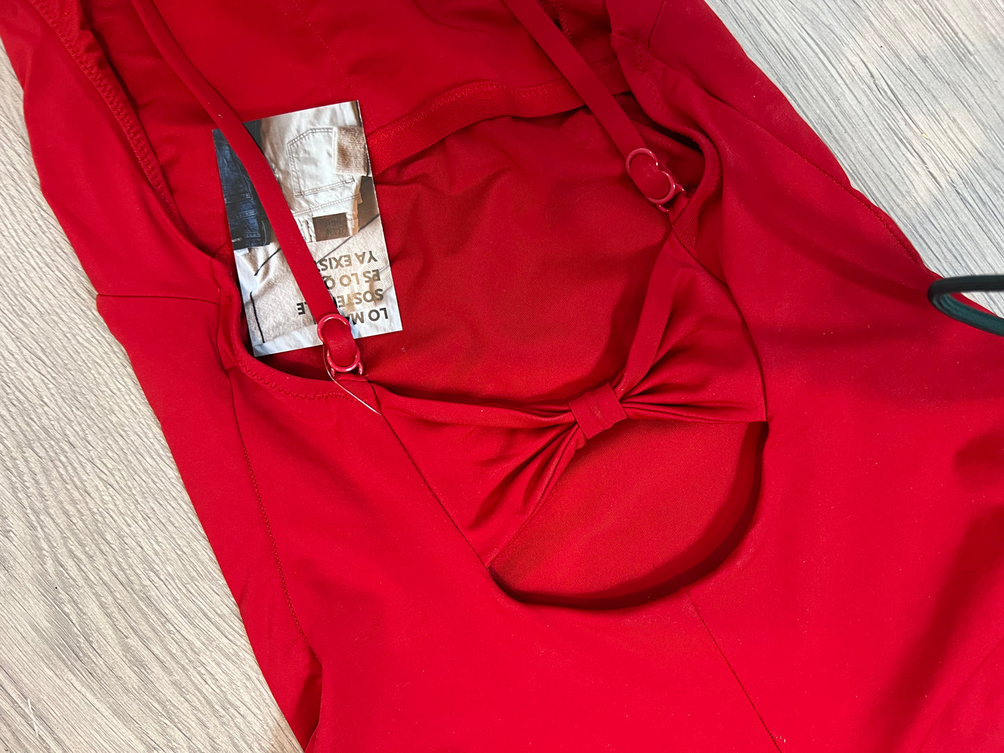 OTRAS.Bañador rojo. talla S