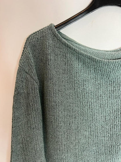 OTHERS. Aqua green yarn jersey. S XS/S
