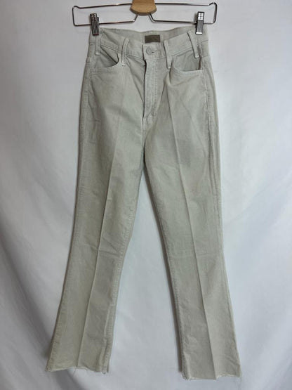 MOTHER. Cropped micro corduroy pants. Size 24 (32)