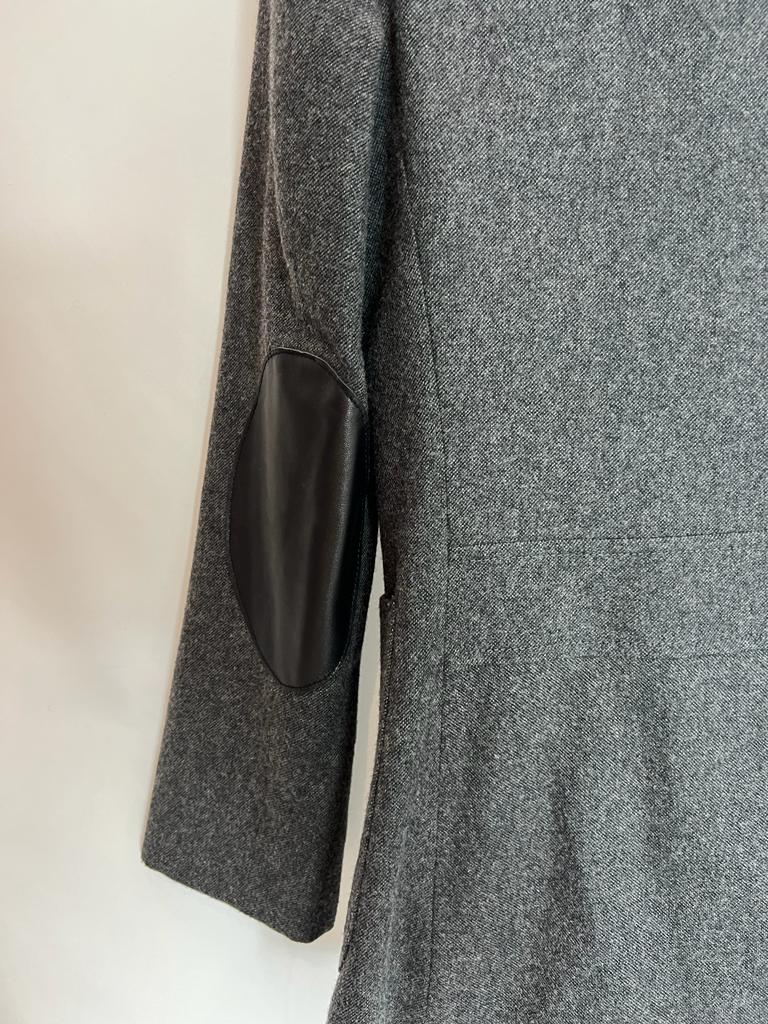 VANESSA BRUNO. Heather gray blazer. Size 36
