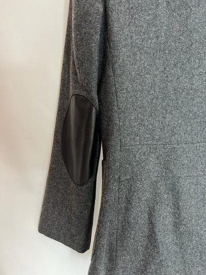 VANESSA BRUNO. Heather gray blazer. Size 36