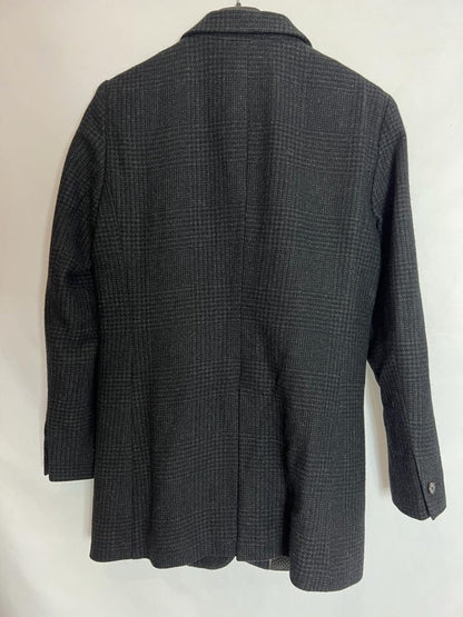 MASSIMO DUTTI. Black and gray blazer, size 38