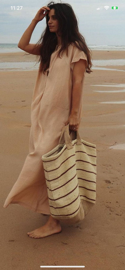 BELLEROSE. Maxi raffia bag