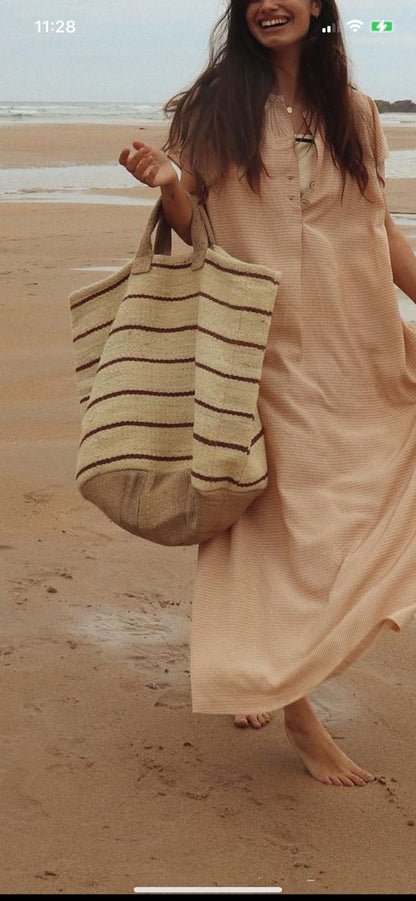 BELLEROSE. Maxi raffia bag