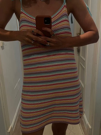 SPRINGFIELD. Crochet short dress Tm