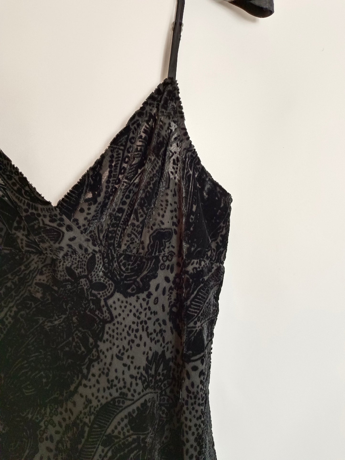 RALPH LAUREN. Black silk Ts top