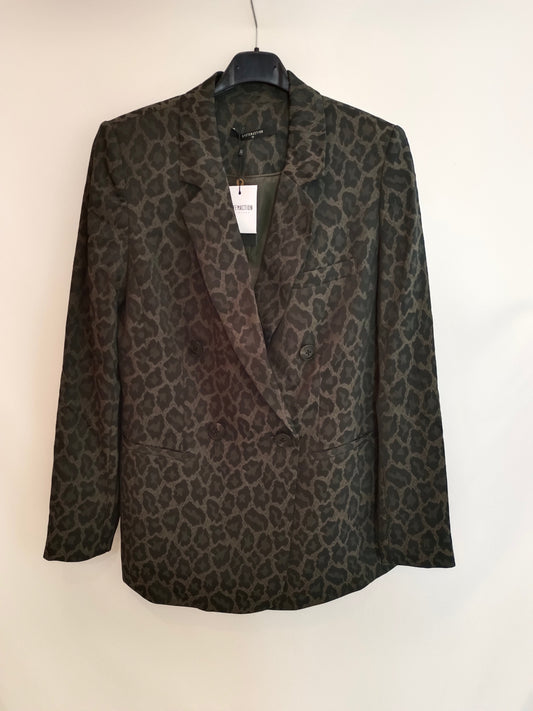 SYSTEMACTION. Blazer animal print T.38