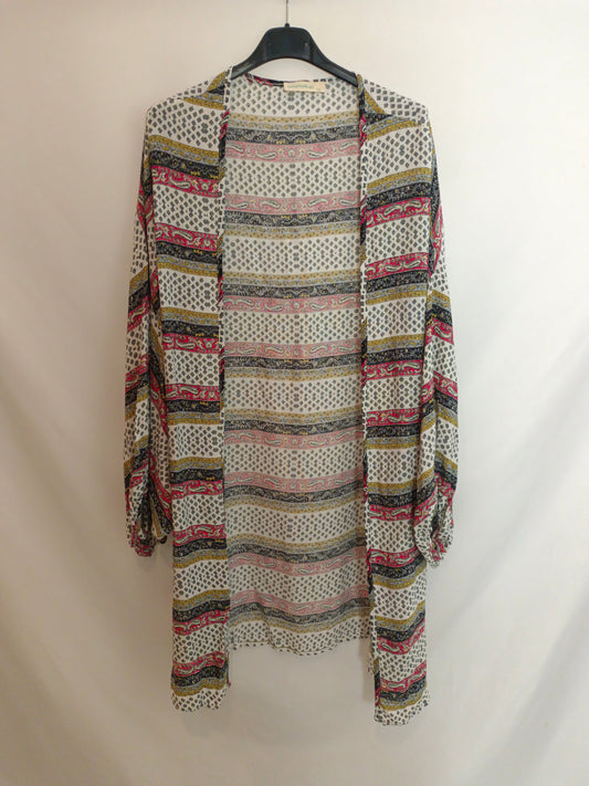 RENATTA&amp;GO. Flowy printed kimono Ts/m