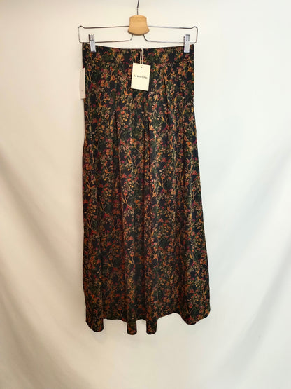 IN APRIL 1986. Floral midi skirt Ts/m