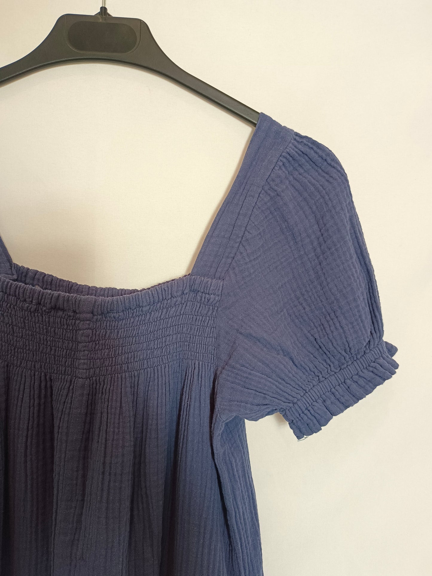 MAGNOLYA. Vestido azul midi T.0(xs)