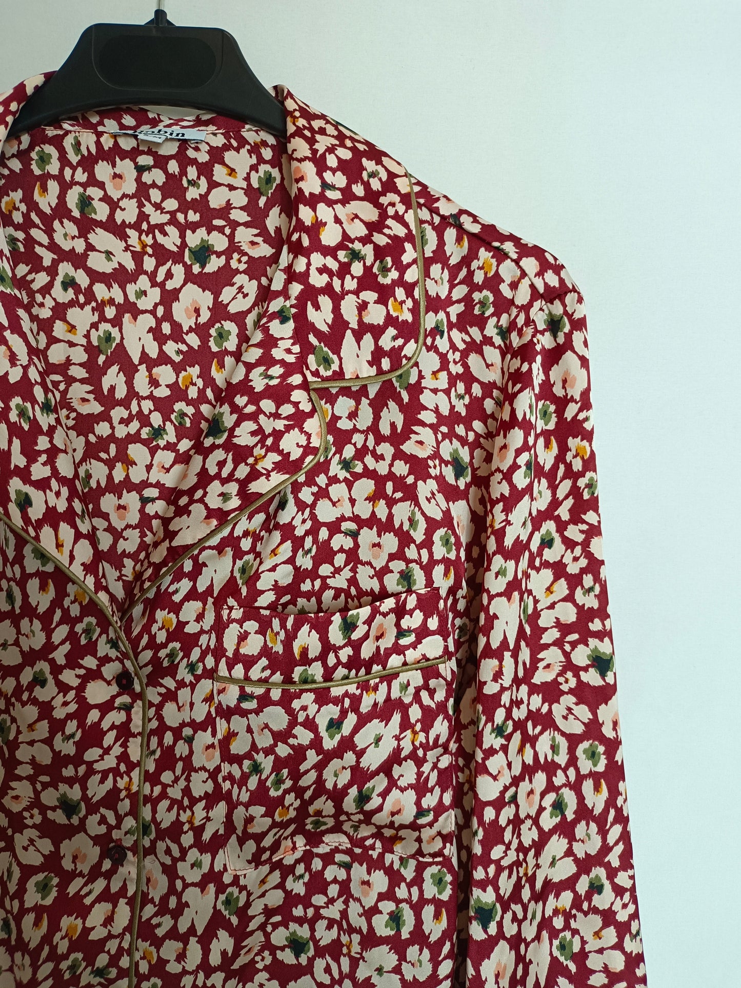 ROBIN. Blusa pijamera animal print T.s/m