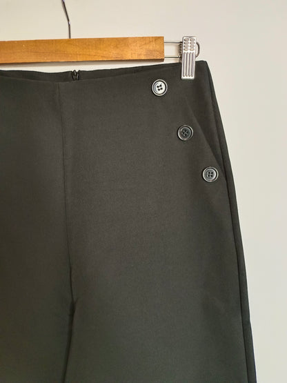 OTRAS.Culotte negros botones T.S