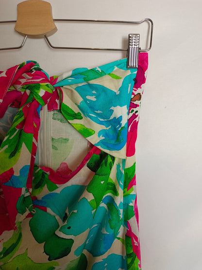 ZARA. Short floral dress Tm