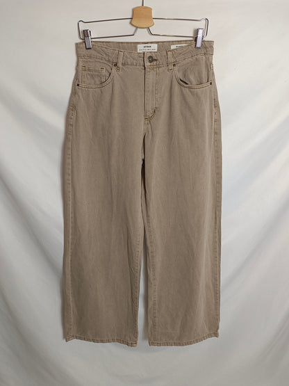 COTTON:ON. Beige wide-legged trousers size 38