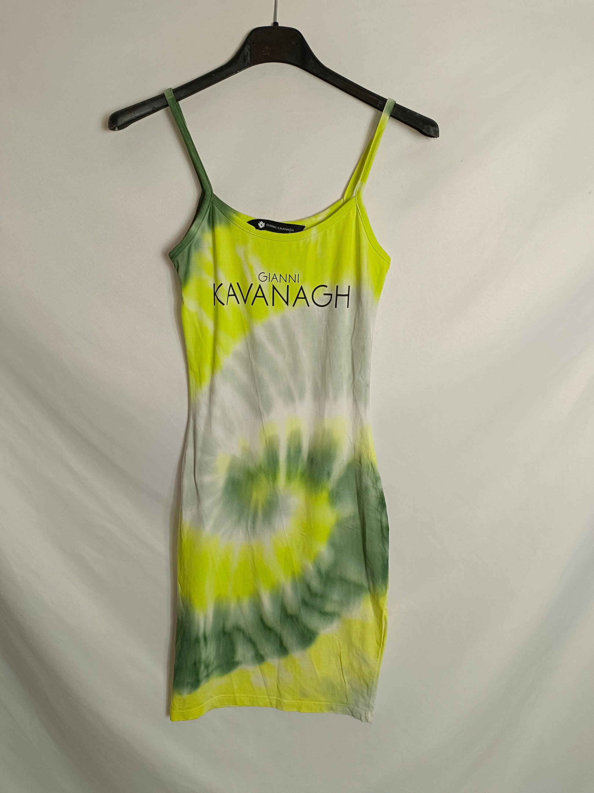 GIANNI KAVANGH. Tie-dye fitted dress, size XXS Hibuy market GIANNI KAVANGH. Tie-dye fitted dress, size XXS Hibuy market