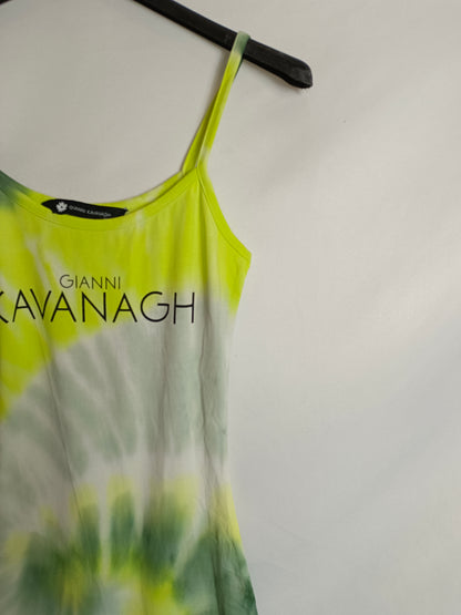 GIANNI KAVANGH. Vestido entallado tie dye T.xxs