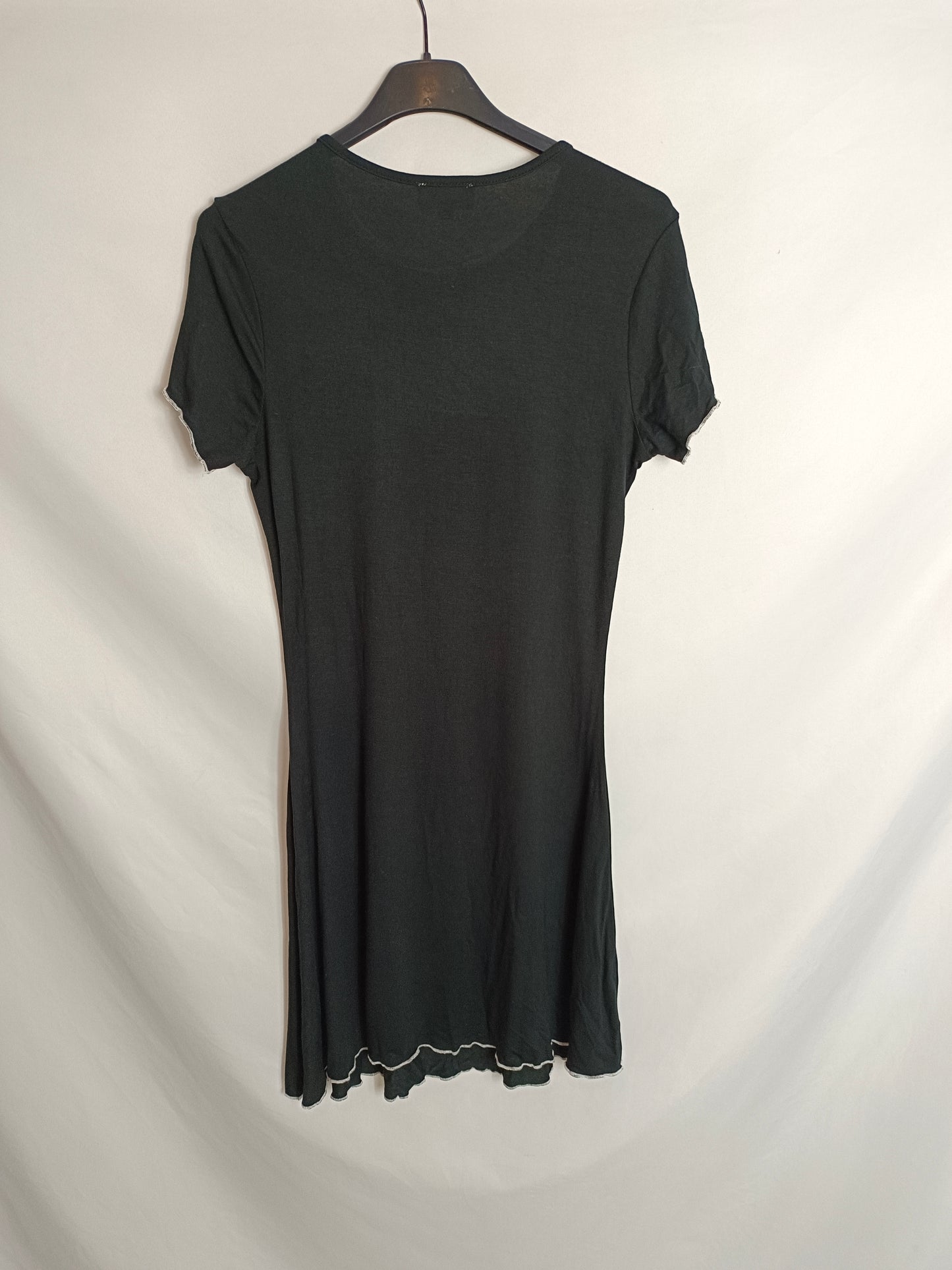 SUPERDOWN. Vestido corto negro T.S