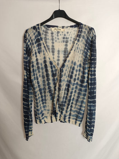 NICE THINGS.Chaqueta punto tie dye. T L (s/m)