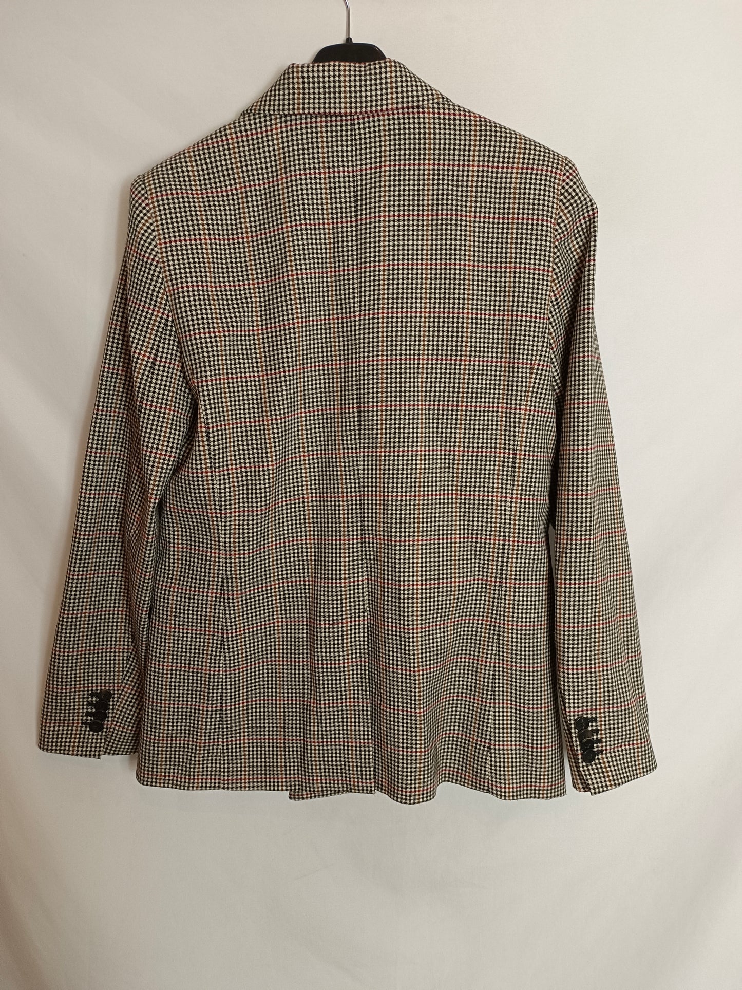 MANGO. Blazer pata de gallo T38