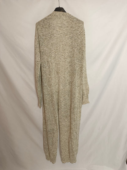 ZARA. Long speckled cardigan Tm