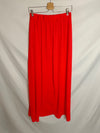 STRADIVARIUS. falda larga roja T.m
