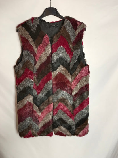 STRADIVARIUS. Chalecos pelo colores T.m