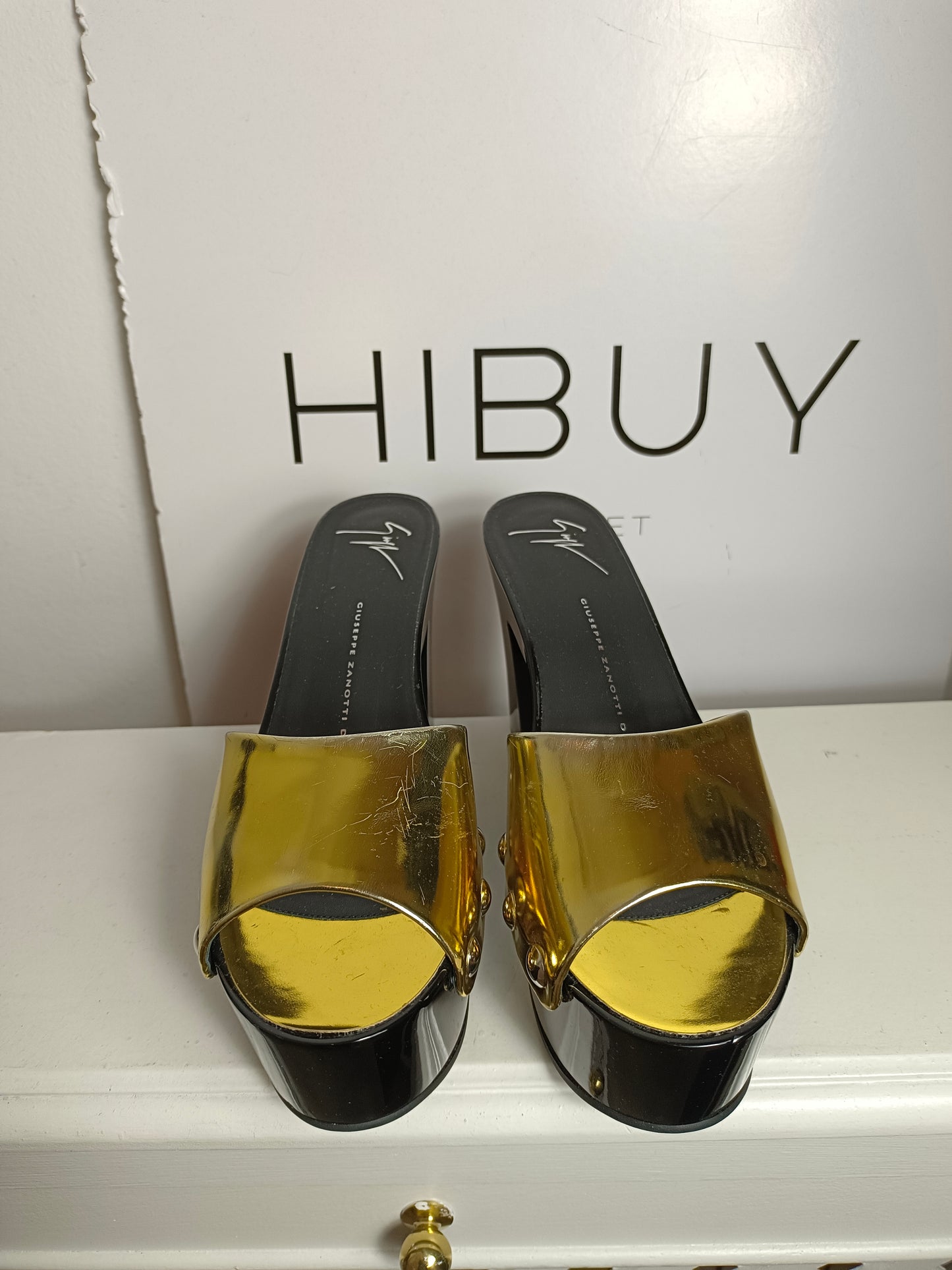 GIUSEPPE ZANOTTI. Golden platform T.38 (tare)