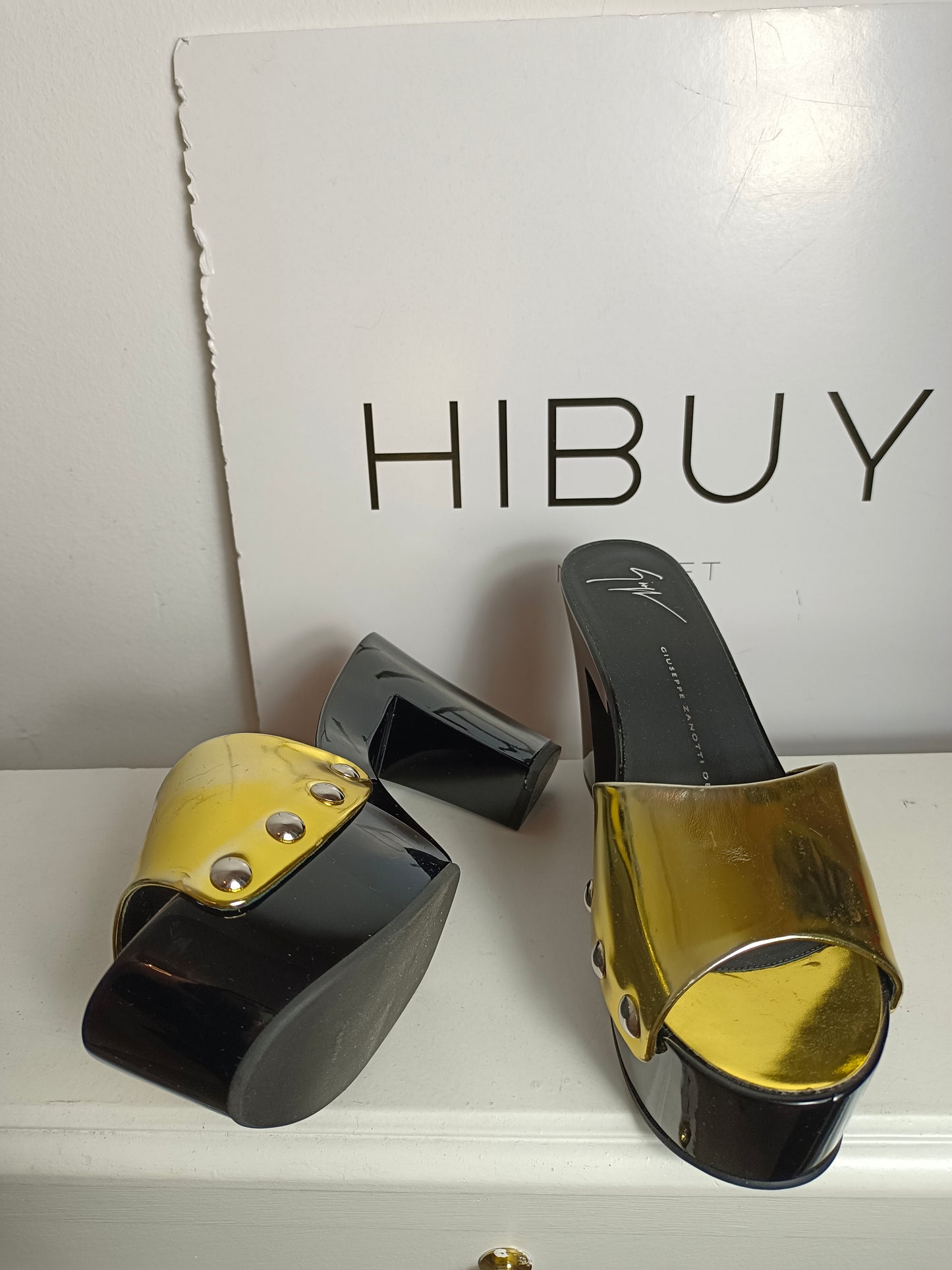 GIUSEPPE ZANOTTI. Golden platform T.38 (tare)