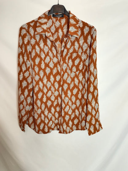 IT HIPPIE. Blusa teja hojas T.u(s)