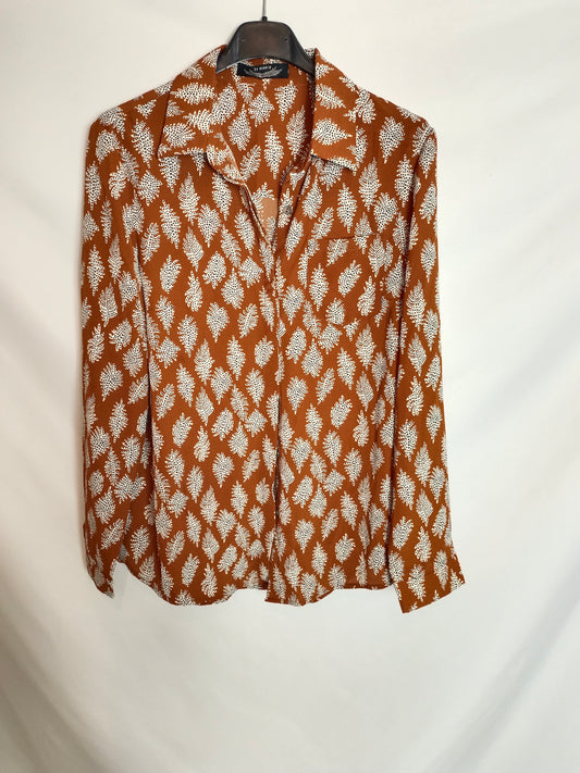 IT HIPPIE. Blusa teja hojas T.u(s)