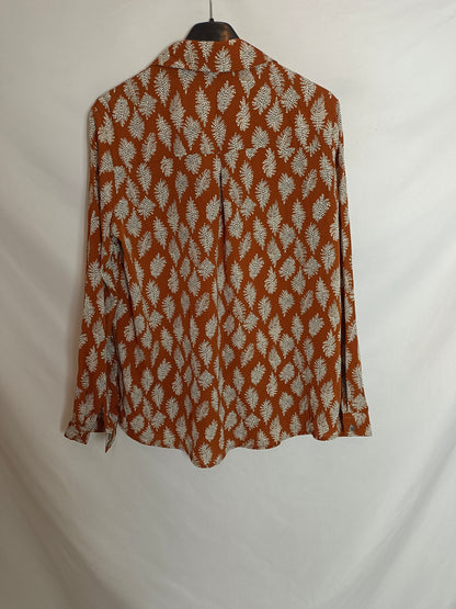 IT HIPPIE. Blusa teja hojas T.u(s)