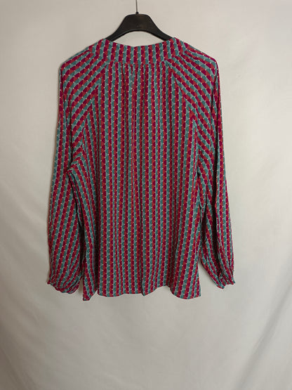 UNIT. Blusa geometríca T.s