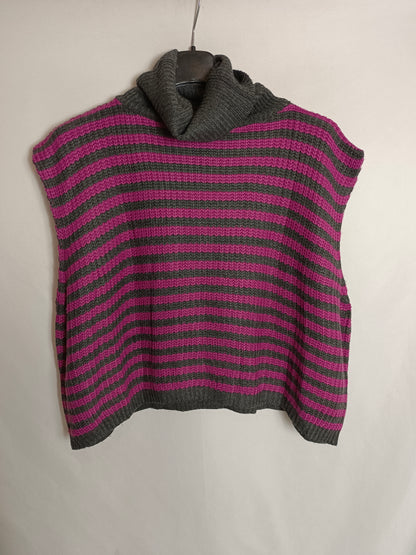 NOON. Jersey rayas sin mangas T.s