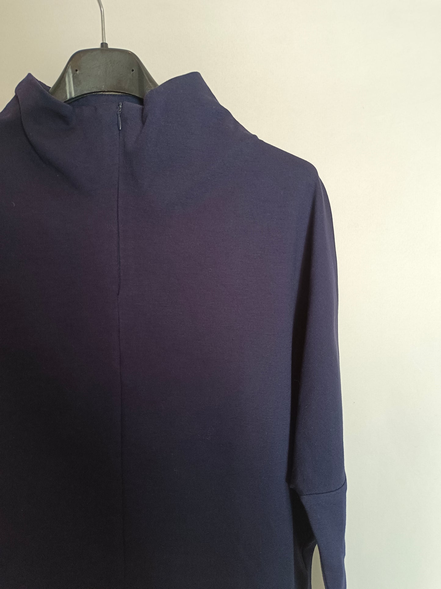 ERRE. Top azul cuello perkins T.m