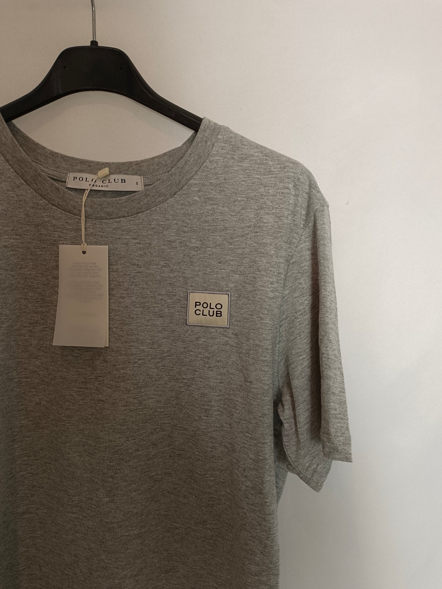 POLO CLUB. Camiseta gris T.s