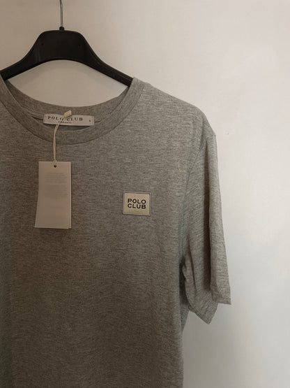 POLO CLUB. Camiseta gris T.s
