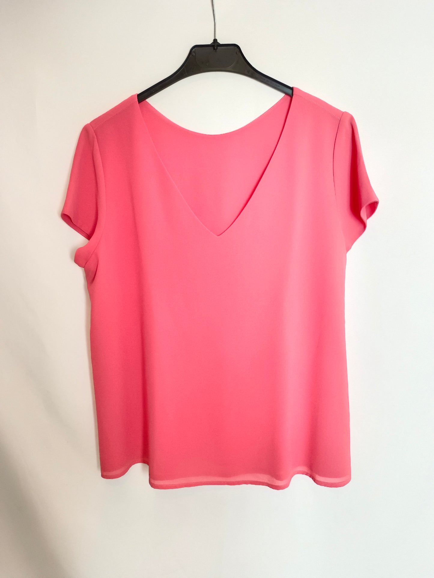 BIMANI. Top fluido coral T.l
