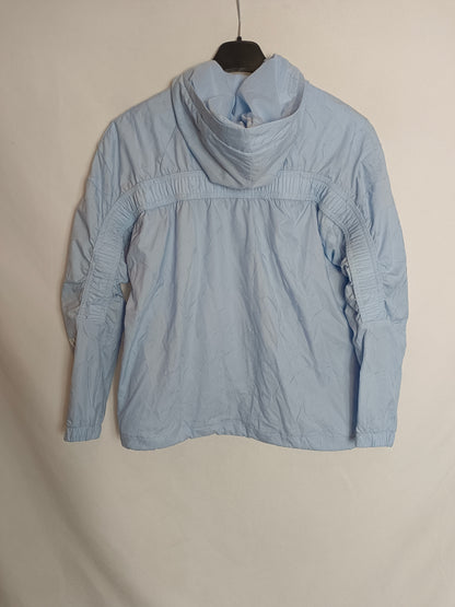 ADIDAS. Cortavientos azul T.m