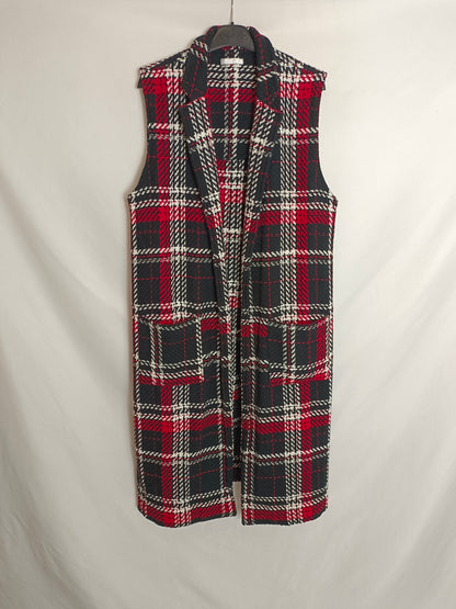 ERIC&CHIC. Chaleco largo tweed T.u(s/m)