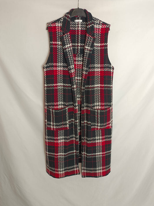 ERIC&CHIC. Chaleco largo tweed T.u(s/m)