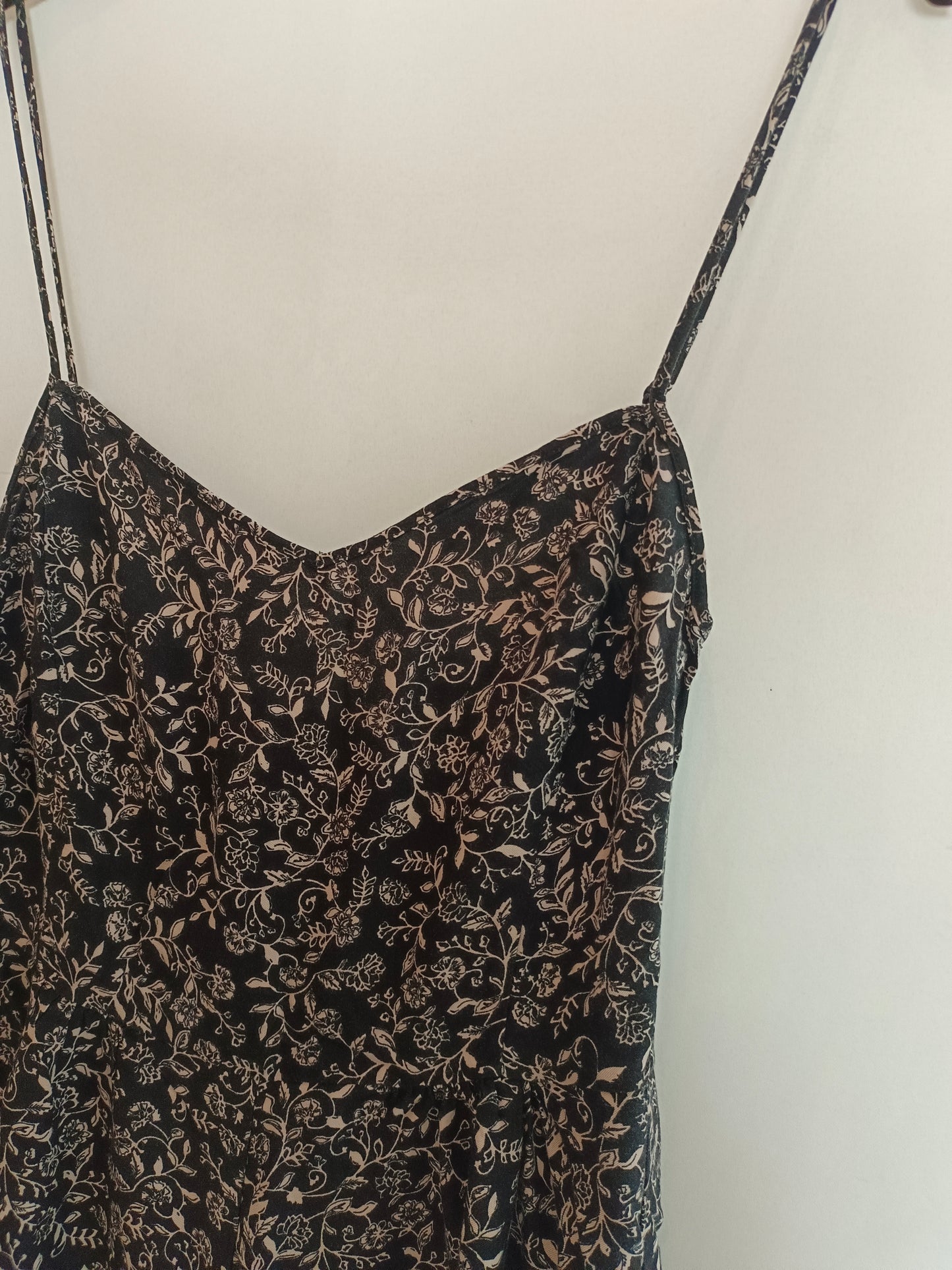 STRADIVARIUS. Printed short jumpsuit. TS