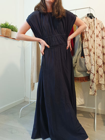 COS. Dark blue long dress S.xs/s