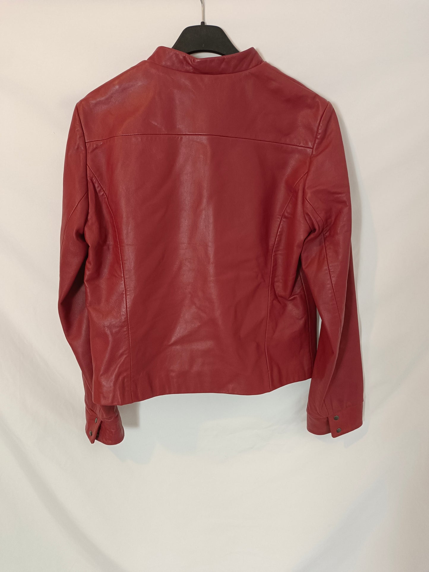 COMPTOIR DES COTONNIERS. Chaqueta roja piel  T.S (Tara)
