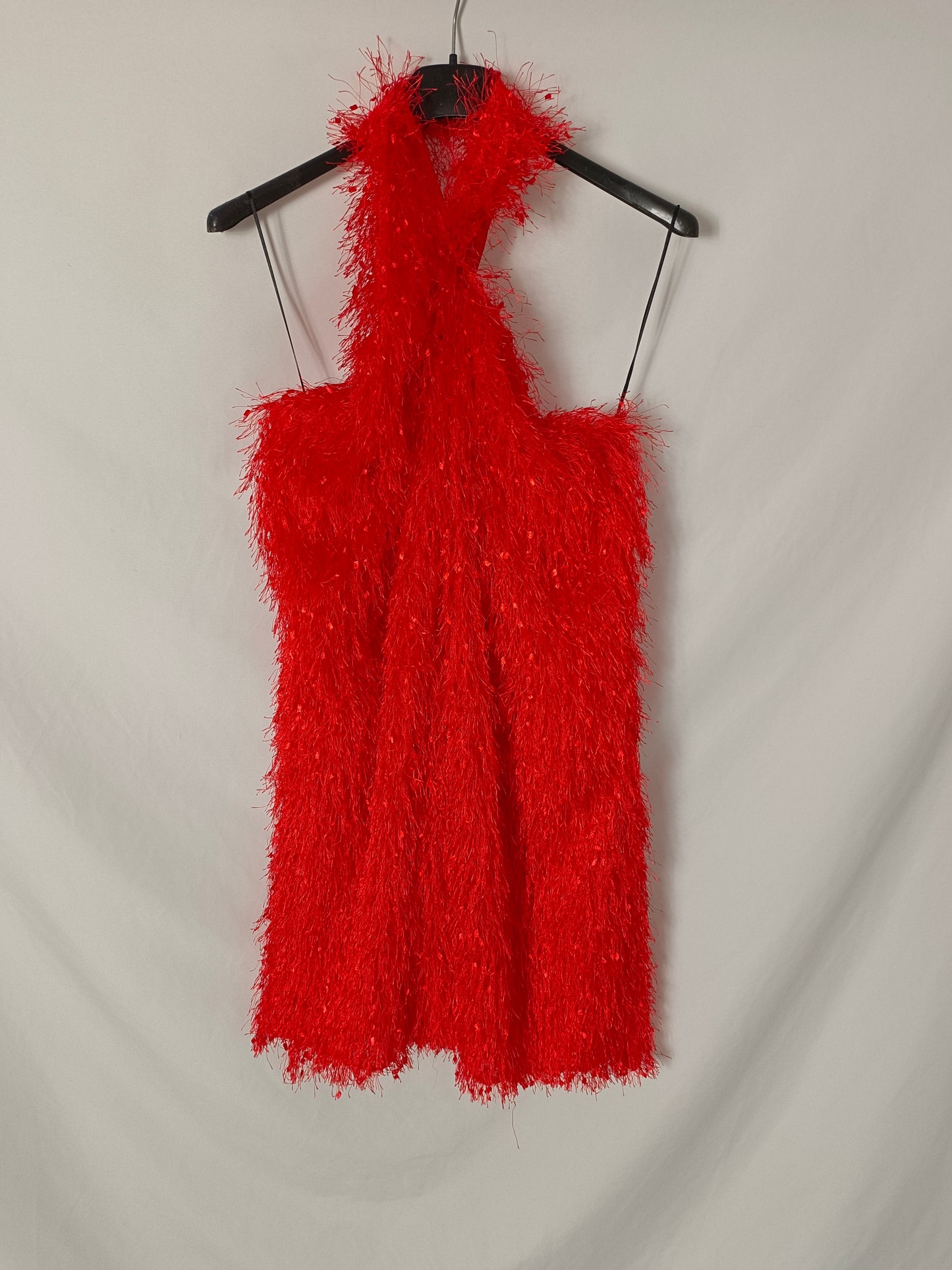 Orange Zara Halter Dress With Fringe Zara Orange Fringed Halter Mini Cocktail Dress Orange Zara Halter Dress With Fringe Zara Orange Fringed Halter Mini Cocktail Dress