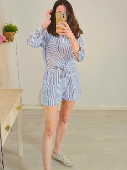 ZARA. Mono rayas tucán T.m