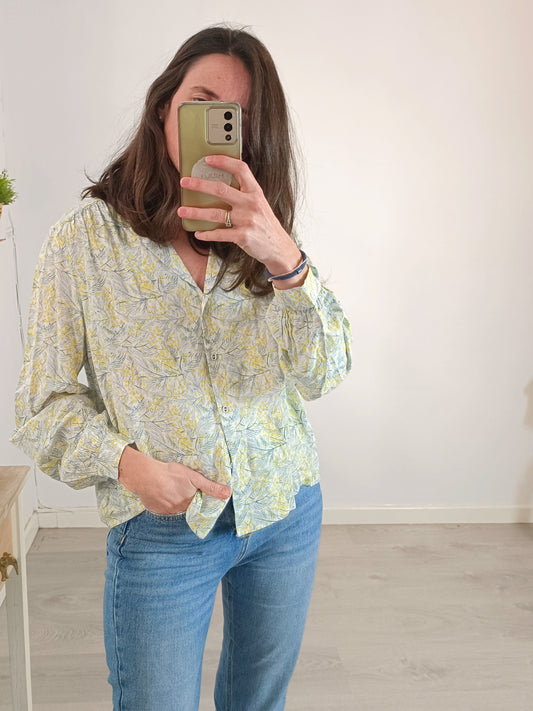 MARIE SIXTINE. Tm fluid floral blouse