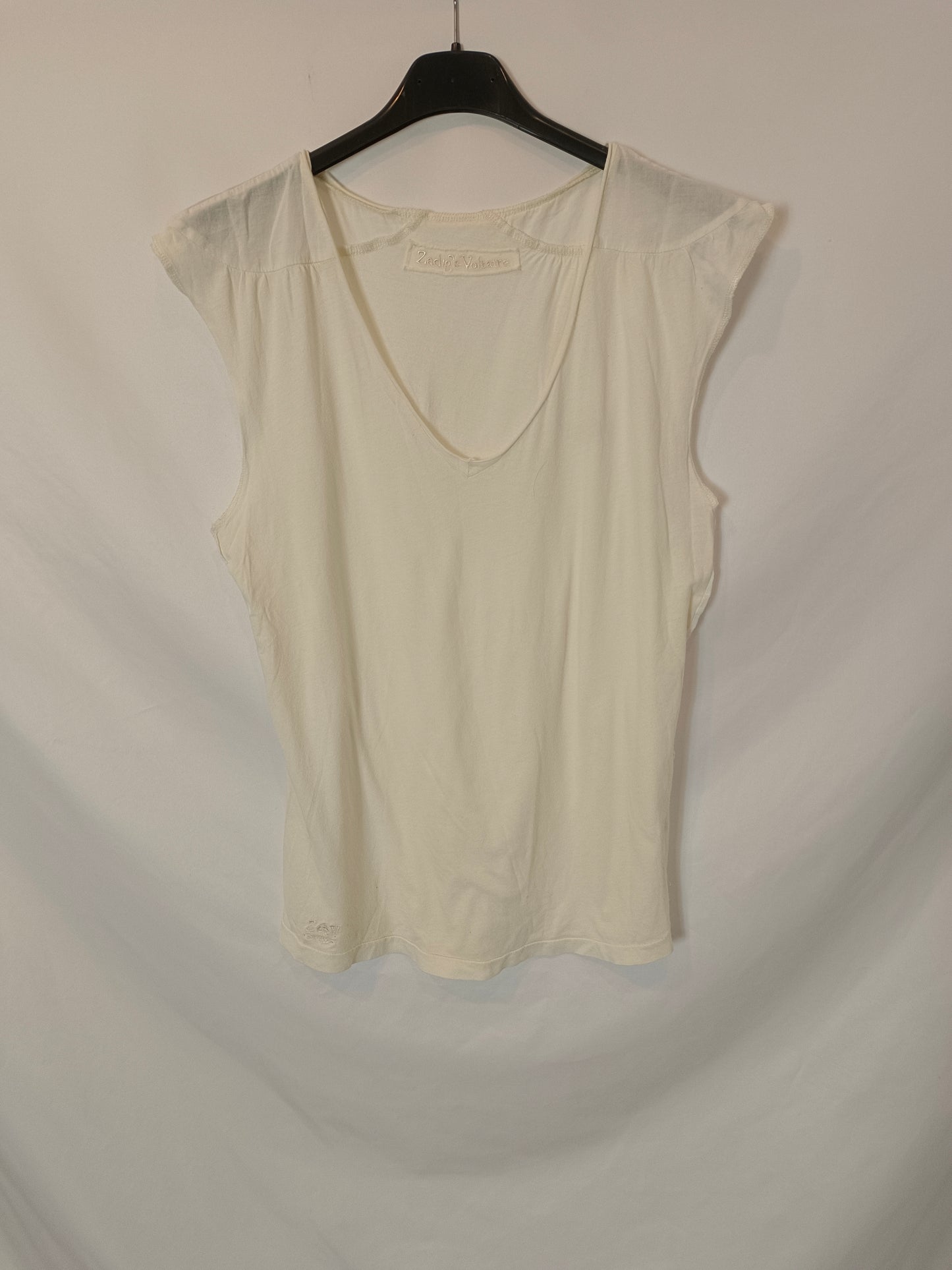ZADIG&amp;VOLTAIRE. Ts basic beige t-shirt