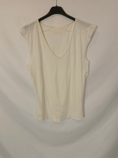 ZADIG&amp;VOLTAIRE. Ts basic beige t-shirt